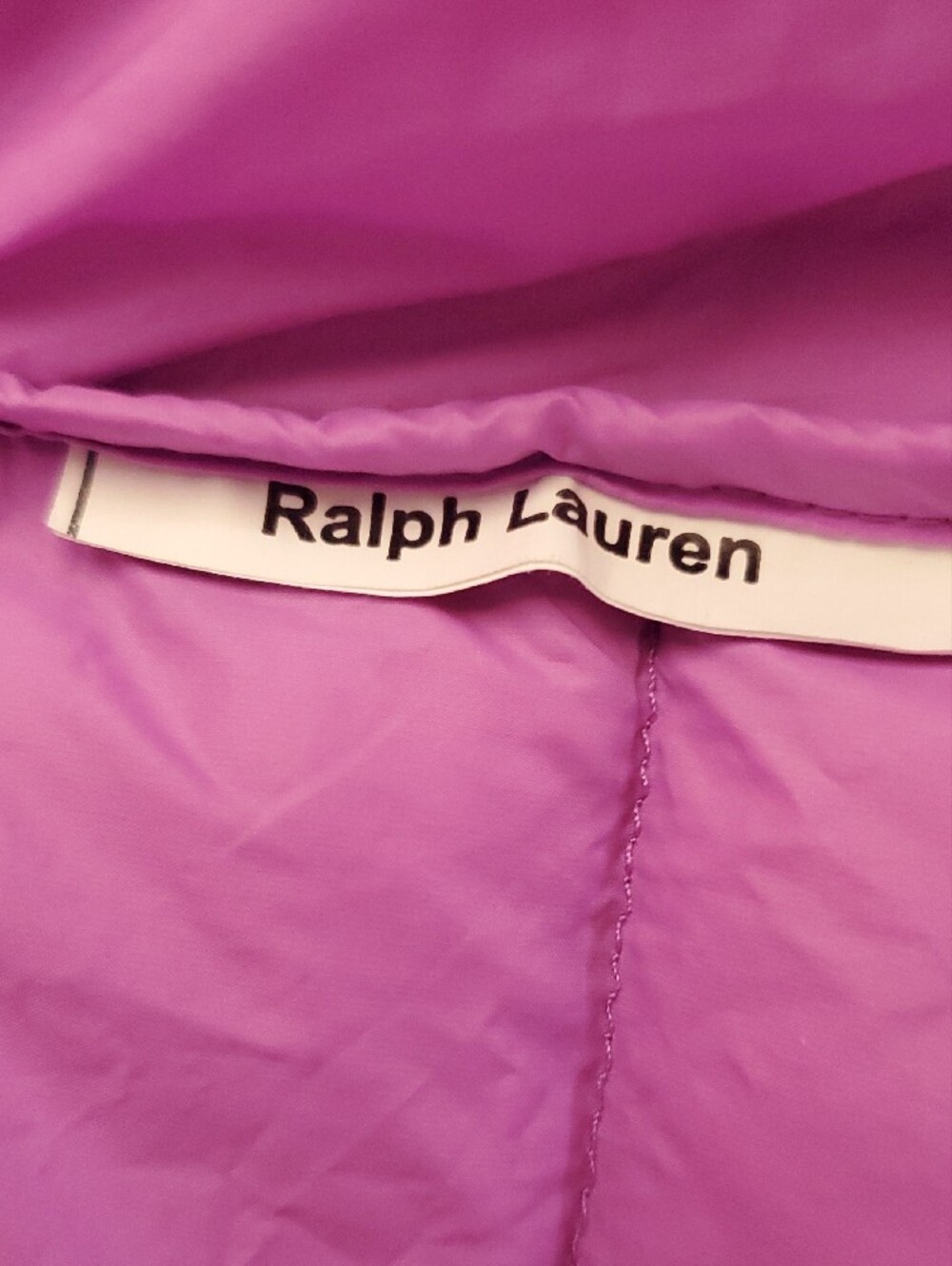 RLX Ralph Lauren Women's Size S Lavender Purple Lightweight Puffer Jacket Golf - Picture 12 of 12
